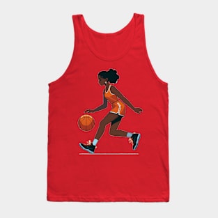 Female basketball player Tank Top